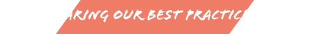 Let's share best practices
